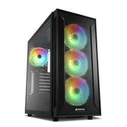 Sharkoon TG6M RGB Tower Black