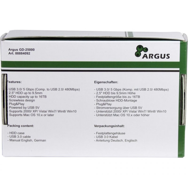 Inter-Tech Argus GD-25000 | 88884092
