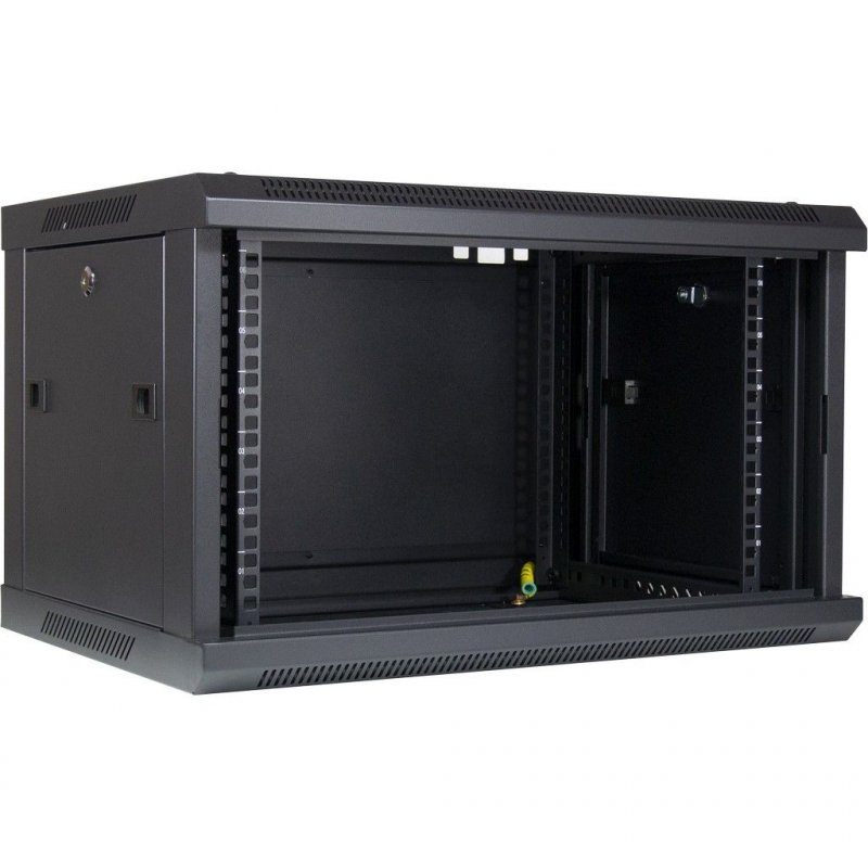 Inter-Tech SMA-6406 6U Rack monté sur le mur Noir