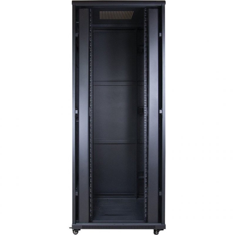 Inter-Tech 88887257 étagère 42U Rack autonome Noir