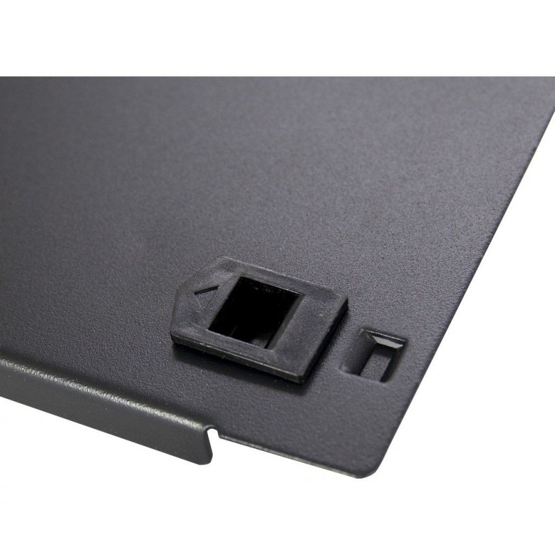 Inter-Tech Blindplatte 2HE geklippt   bk | 88887273