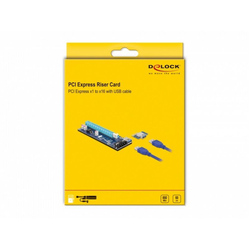 DeLOCK 41430 interface cards/adapter Internal PCIe, USB 3.2 Gen 1 (3.1 Gen 1)