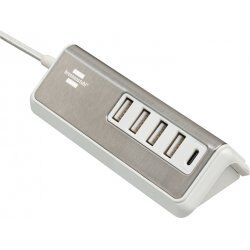 Brennenstuhl 1508230 mobile device charger Universal Stainless steel, White AC Indoor