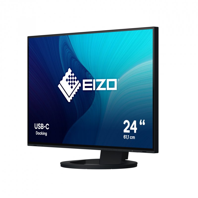 EIZO FlexScan EV2485-BK LED display 61.2 cm (24.1") 1920 x 1200 pixels WUXGA Black