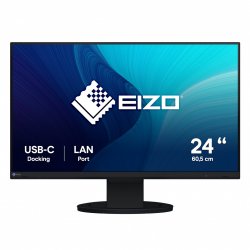 EIZO FlexScan EV2490-BK écran plat de PC 60,5 cm (23.8") 1920 x 1080 pixels Full HD LED Noir