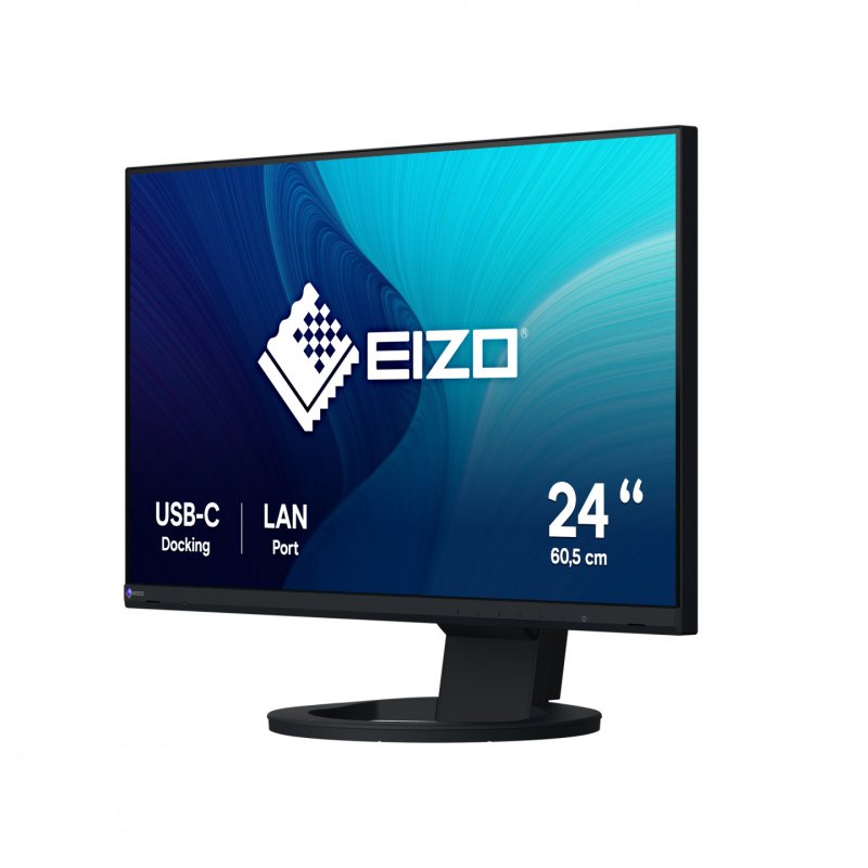 EIZO FlexScan EV2490-BK écran plat de PC 60,5 cm (23.8") 1920 x 1080 pixels Full HD LED Noir