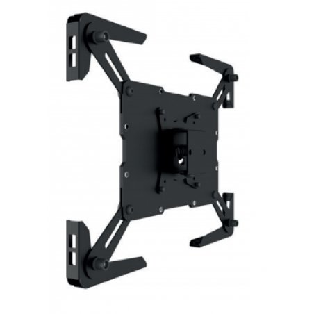 Hagor 8714 monitor mount / stand 32.8 cm (12.9") Black Wall