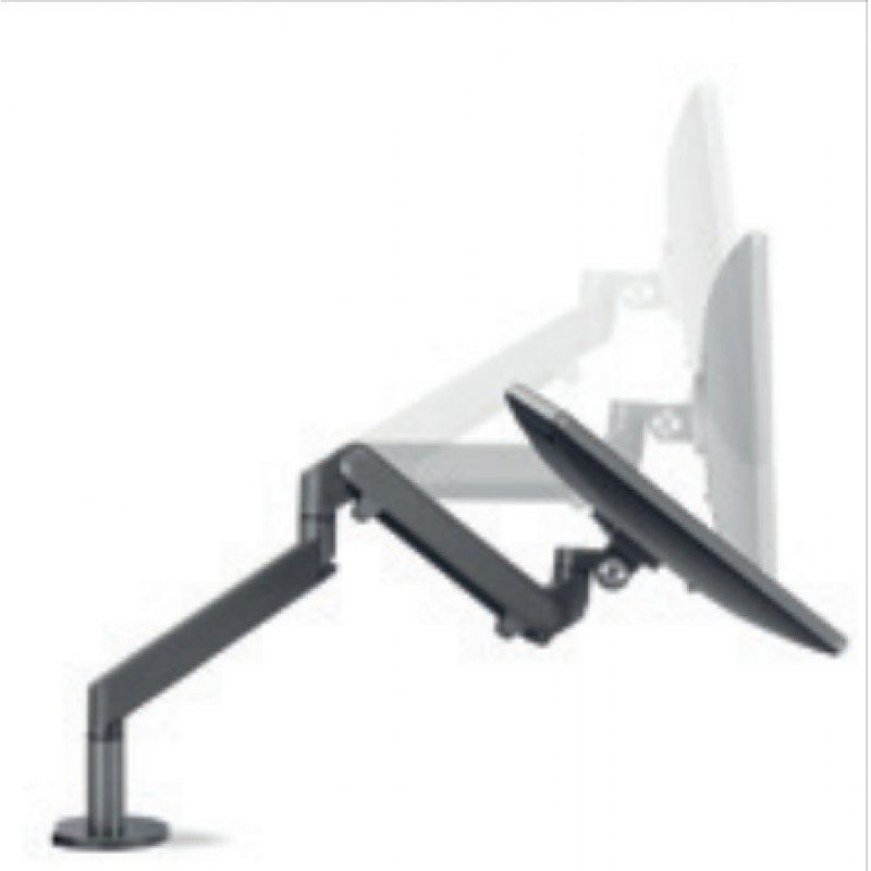 Hagor 8715 support d'écran plat pour bureau 81,3 cm (32") Noir