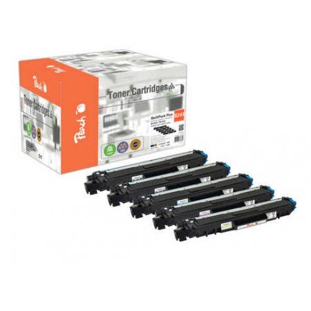 Peach PT1065 toner cartridge 5 pc(s) Compatible Black