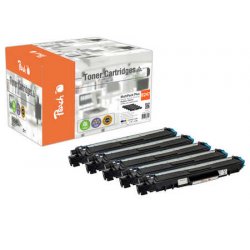 Peach PT1071 toner cartridge 5 pc(s) Compatible Black, Cyan, Magenta, Yellow