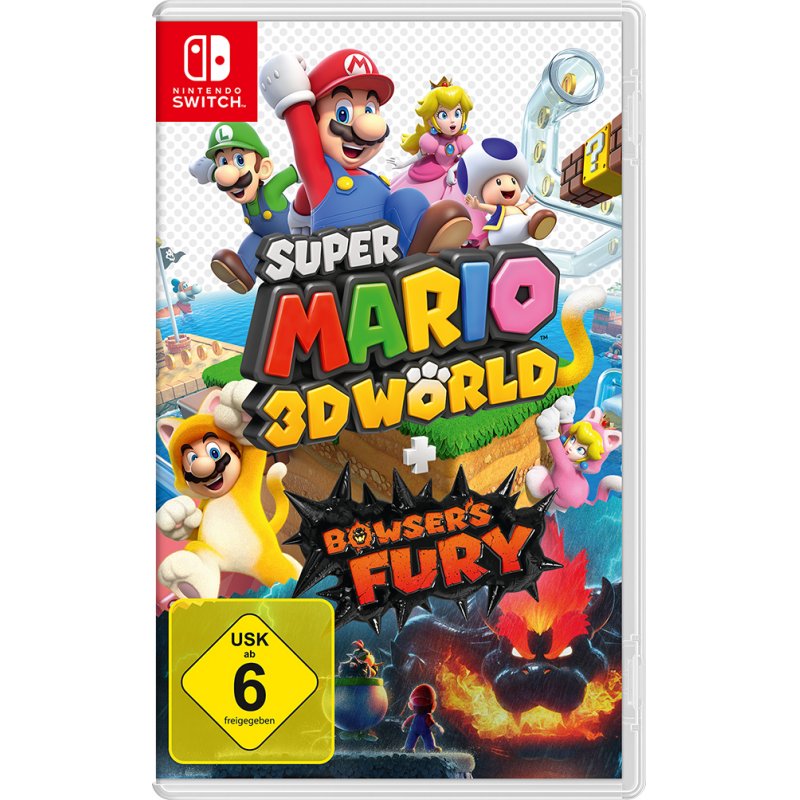 Nintendo Super Mario 3D World + Bowser's Fury Standard+DLC Allemand Nintendo Switch