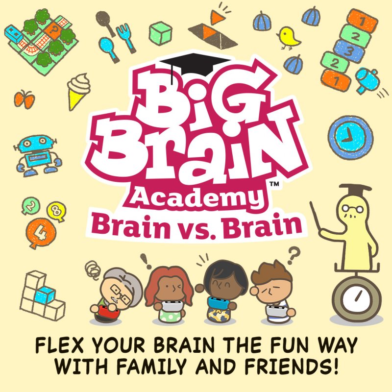 Nintendo Big Brain Academy: Brain vs. Brain Standard Allemand, Anglais Nintendo Switch