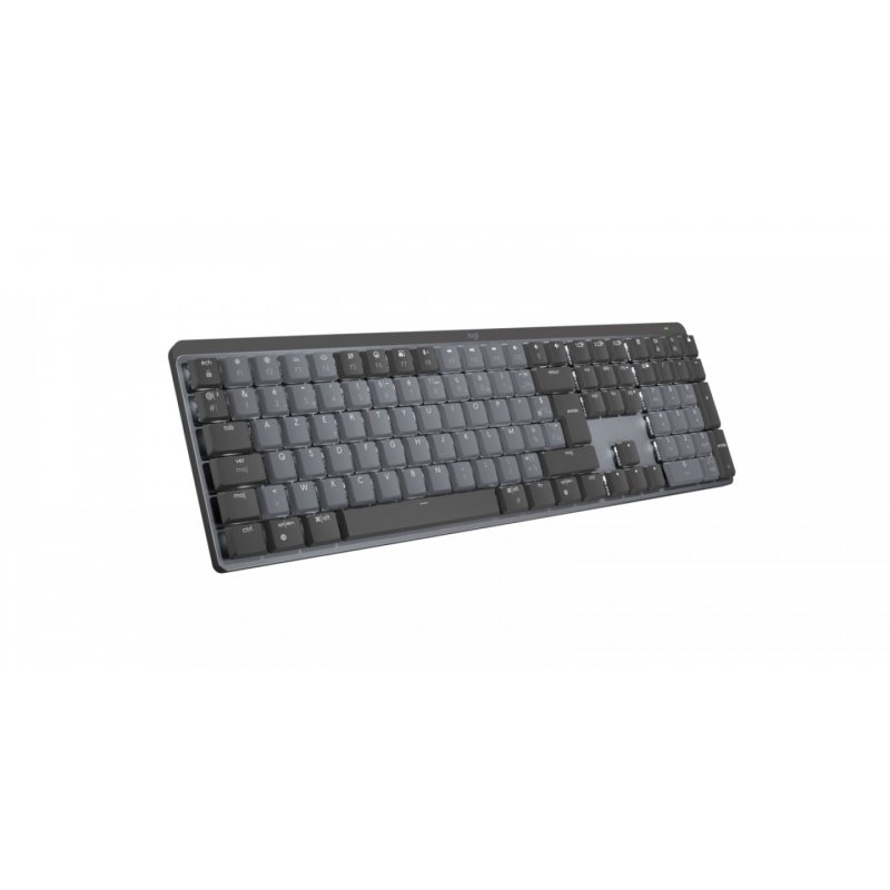 Logitech MX Mechanical clavier RF sans fil + Bluetooth AZERTY Français Graphite, Gris