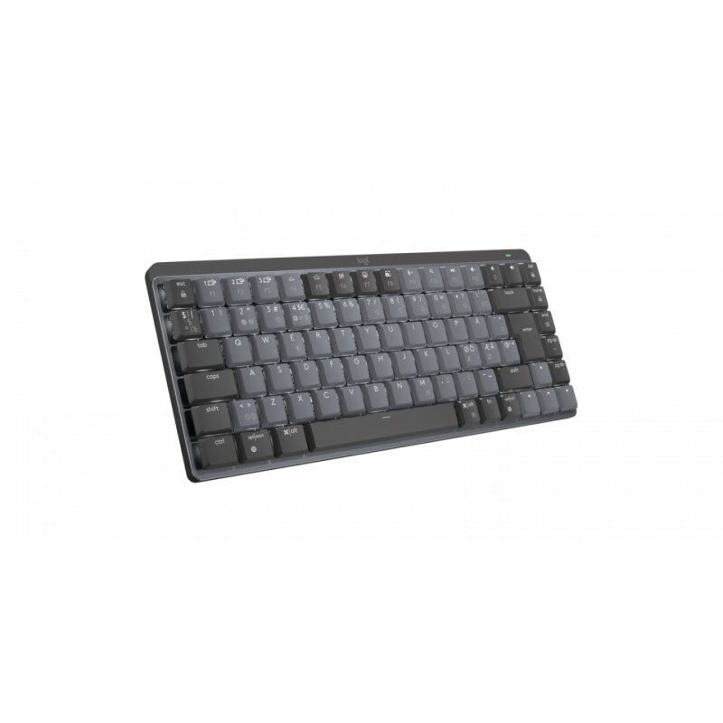 MX MECH. MINI WRLS ILLUM. KEYB - GRAPHITE - PAN NORDIC CLICKY