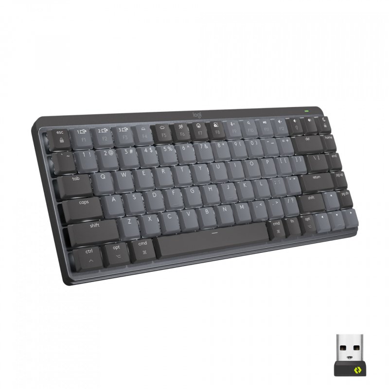 MX MECH. MINI WRLS ILLUM. KEYB - GRAPHITE - US INT L TACTILE