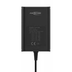 Ansmann 1201-0023 power adapter/inverter Indoor 12 W Black
