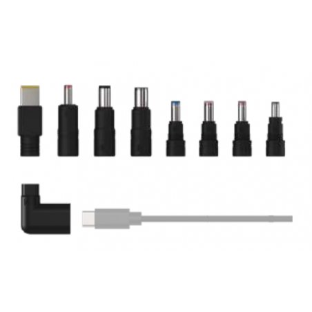 Ansmann Adapter-Set 1700-0137 power plug adapter Black