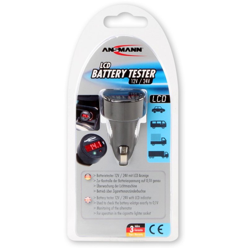 Ansm Testgerät Power Check 12/24V