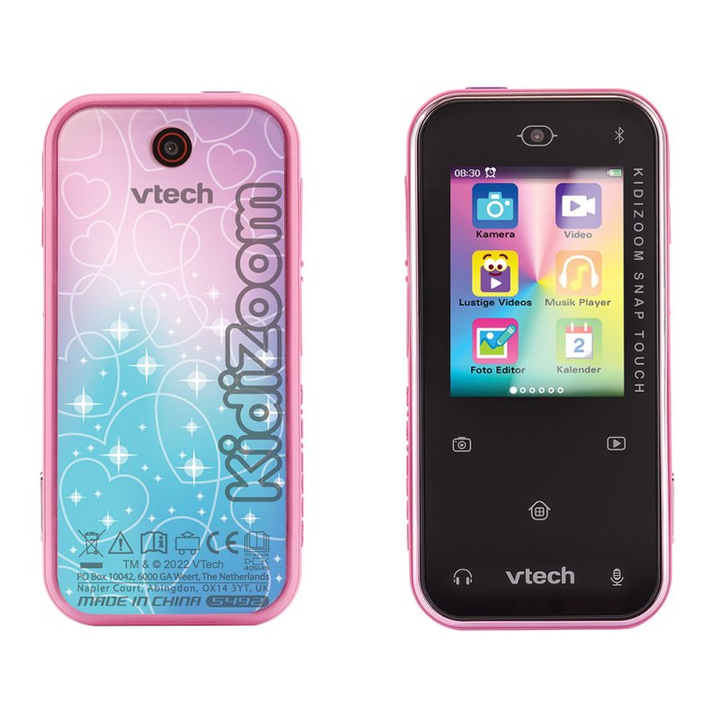 VTech KidiZoom Snap Touch pink Children's smartphone