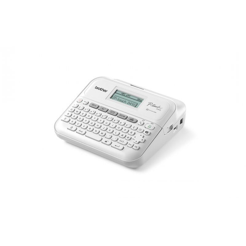 Brother PT-D410VP imprimante pour étiquettes ZINK (Zero-Ink) Avec fil TZe QWERTY