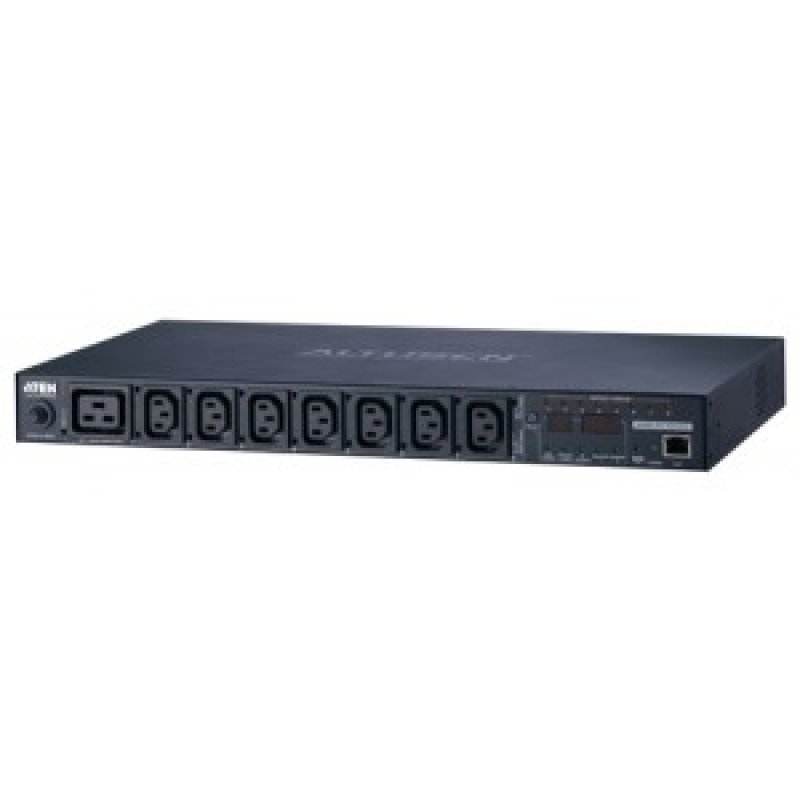 ATEN PDU 7x C13, 1xC19 1U PE6208  Messbare PDU, Switch