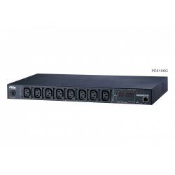 ATEN 8-Port Intelligent 1U ECO Power Distribution Unit (PDU), Metered & Switched by Outlet (8 x C13) 10Amp