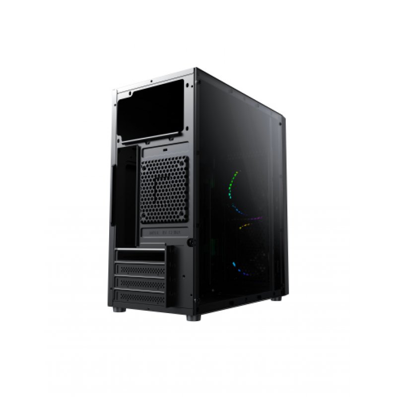 Boitier Mini Tour Micro ATX Spirit of Gamer Deathmatch 3 RGB avec panneaux vitrés (Noir)