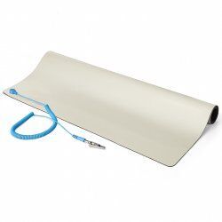 StarTech.com Anti Static Mat, ESD Mat for Electronics Repair, Anti Static Table/Desk Mat w/Detachable Grounding Wire, AN