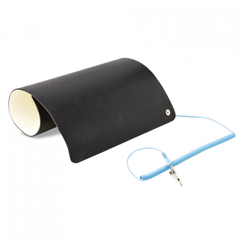 11X18IN ANTI STATIC MAT -WITH GROUNDING WIRE ANSI/ESD S 4.1