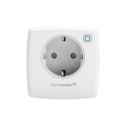 Homematic IP HMIP-PS-2 smart plug 3680 W Home White