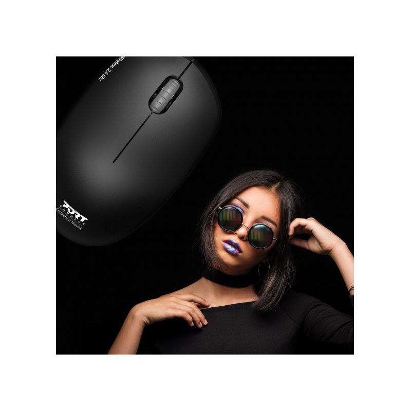 Port Designs 900540 mouse Ambidextrous RF Wireless Optical 1600 DPI