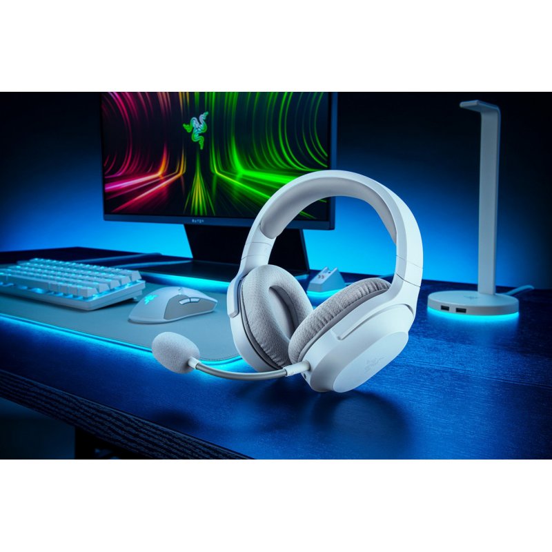 Razer Barracuda X Casque Avec fil &sans fil Arceau Jouer USB Type-C Bluetooth Blanc