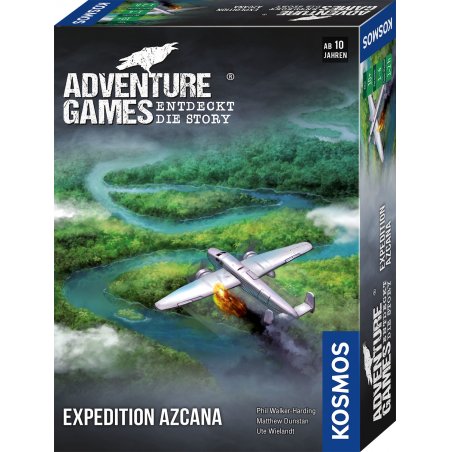 Kosmos Adventure Games - Expedition Azcana Jeu de société Voyage/aventure