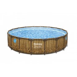 Bestway 56977 piscine hors sol Rond 23062 L Marron