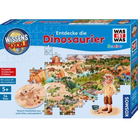 Kosmos 682873 puzzle Jigsaw puzzle 100 pc(s) Dinosaurs
