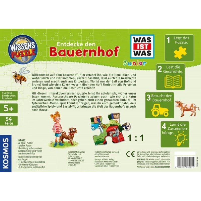 KOO WAS IST WAS Junior Entdecke d. Bauer  682651