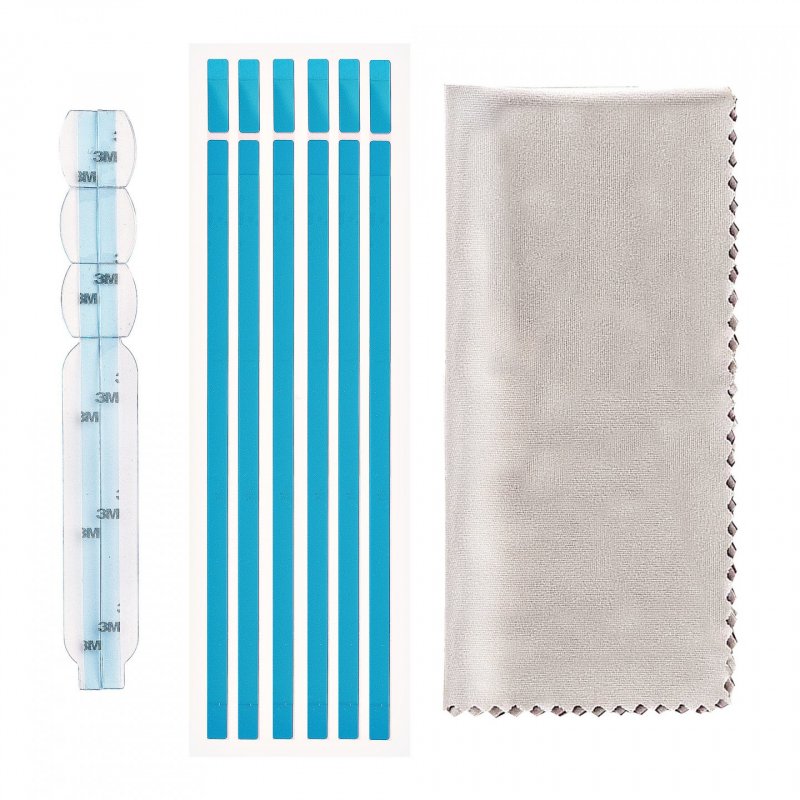 StarTech.com Privacy Screen Adhesive Strips and Mounting Tabs - Universal Installation Kit for Laptop/Computer Monitor A