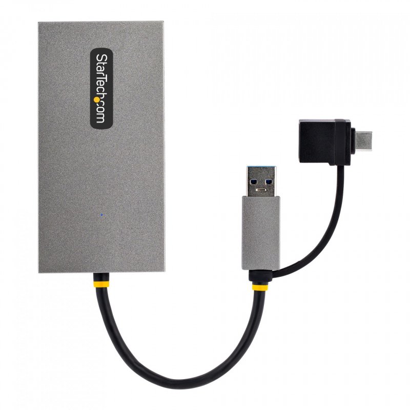 USB TO DUAL HDMI ADAPTER - USB-A OR C 1X 4K 30HZ 1X 1080P