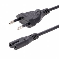 LAPTOP POWER CORD - 3M (10FT) - EU PLUG TO C7 - 18AWG