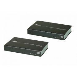 ATEN Système d'extension HDBaseT HDMI 4K avec ExtremeUSB (4K à 100m) (HDBaseT Classe A)