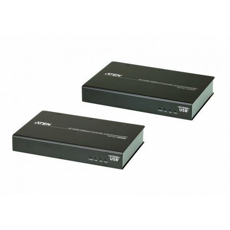 ATEN Système d'extension HDBaseT HDMI 4K avec ExtremeUSB (4K à 100m) (HDBaseT Classe A)