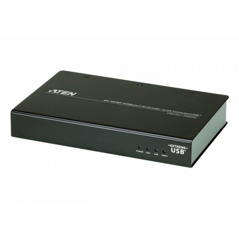 ATEN Système d'extension HDBaseT HDMI 4K avec ExtremeUSB (4K à 100m) (HDBaseT Classe A)