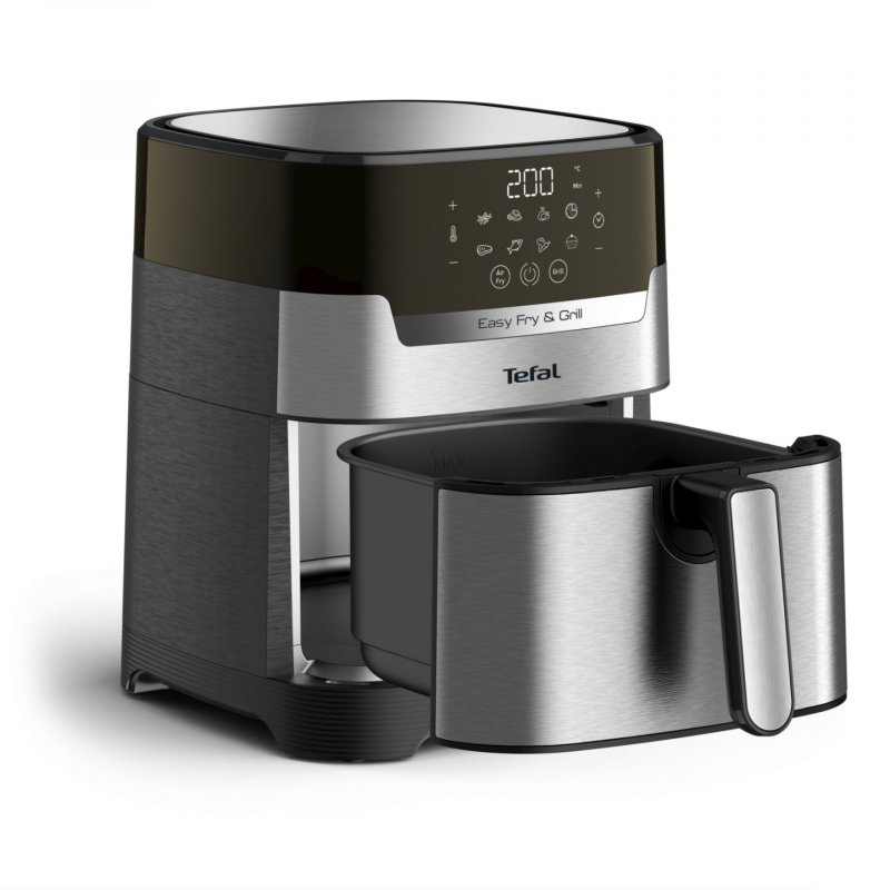 Tefal Easy Fry & Grill EY505D15 fryer Single 4.2 L Stand-alone 1550 W Hot air fryer Stainless steel