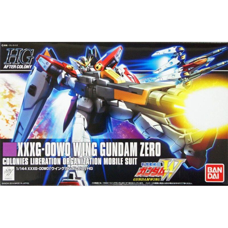 GUNDAM - HGAC Wing Gundam Zero - Model Kit - 13cm