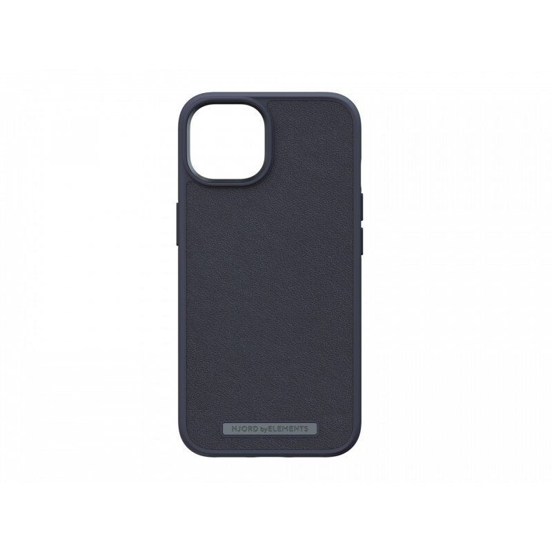 Njord byELEMENTS Genuine Leather Case for Apple iPhone 14, Black