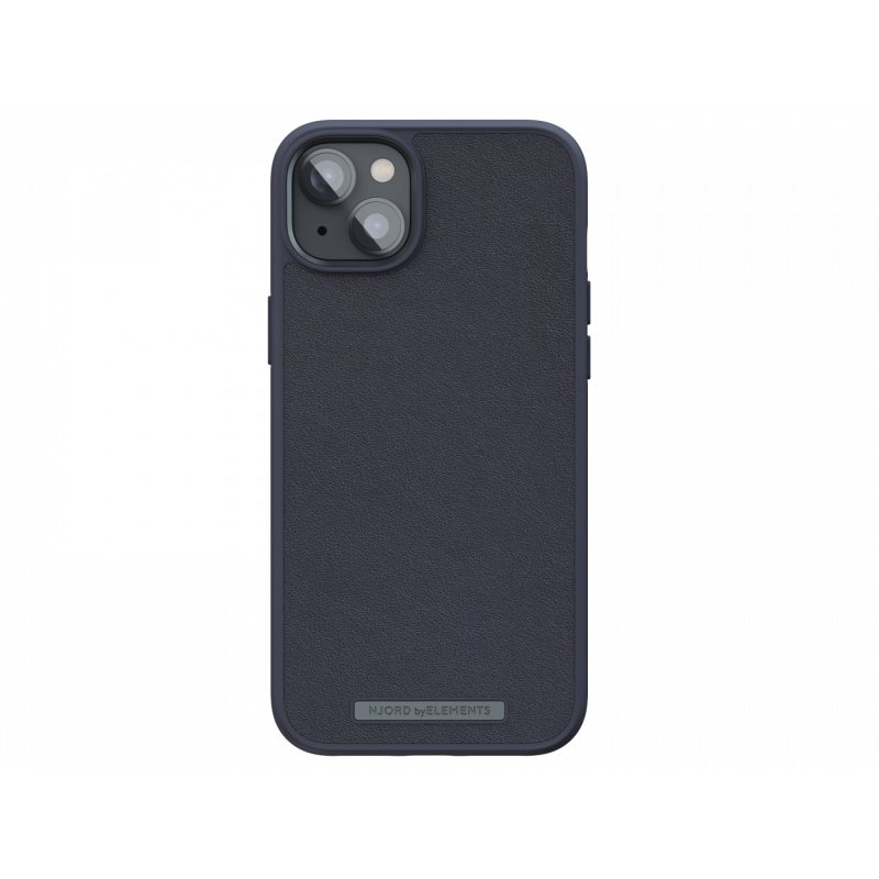 Njord byELEMENTS Genuine Leather Case for Apple iPhone 14 Plus, Black