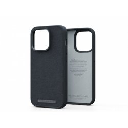 Njord byELEMENTS Suede Comfort+ Case - iPhone 14 Pro - Black
