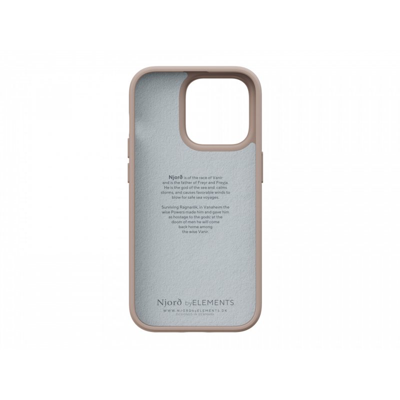 Njord byELEMENTS Just Case - iPhone 14 Pro - Pink Sand