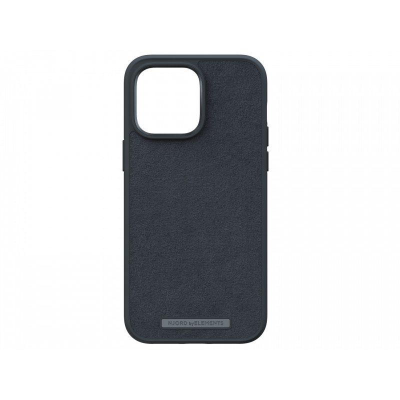 Njord byELEMENTS Suede Comfort+ Case - iPhone 14 Pro Max - Black