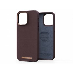 Njord byELEMENTS Genuine Leather Case for Apple iPhone 14 Pro Max, Brown